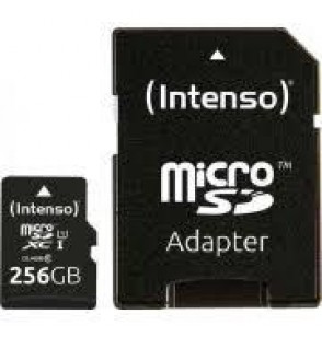MEMORY MICRO SDXC 256GB UHS-I/W/ADAPTER 3423492 INTENSO