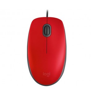 MOUSE USB OPTICAL M110 SILENT/RED 910-005489 LOGITECH