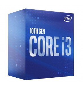 CPU | INTEL | Core i3 | i3-10100 | Comet Lake | 3600 MHz | Cores 4 | 6MB | Socket LGA1200 | 65 Watts | GPU UHD 630 | BOX | BX8070110100SRH3N