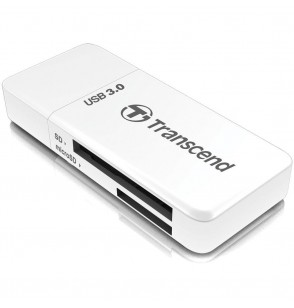 MEMORY READER FLASH USB3.1/WHITE TS-RDF5W TRANSCEND