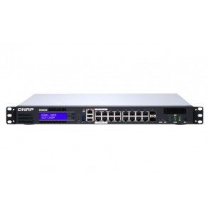 Switch | QNAP | QGD-1600P-8G | Type L2 | Rack | 2x10GBASE-T/SFP+ Combo | 14x1GbE | 1 | 2 | 1 | PoE ports 16 | 360 Watts | QGD-1600P-8G
