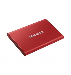 External SSD | SAMSUNG | T7 | 500GB | USB 3.2 | Write speed 1000 MBytes/sec | Read speed 1050 MBytes/sec | MU-PC500R/WW