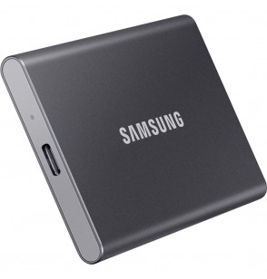 External SSD | SAMSUNG | T7 | 1TB | USB 3.2 | Write speed 1000 MBytes/sec | Read speed 1050 MBytes/sec | MU-PC1T0T/WW