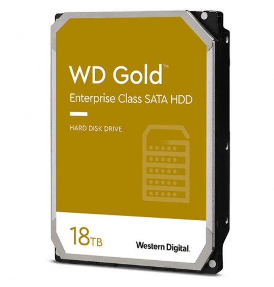 HDD | WESTERN DIGITAL | Gold | 18TB | SATA 3.0 | 256 MB | 7200 rpm | 3,5" | WD181KRYZ