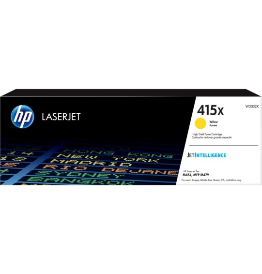 TONER YELLOW 415X /M479/M454/6K W2032XC HP