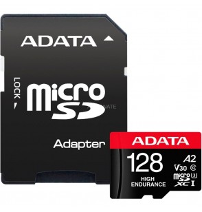 MEMORY MICRO SDXC 128GB W/AD./AUSDX128GUI3V30SHA2-RA1 ADATA
