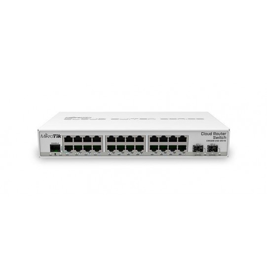 Switch | MIKROTIK | CRS326-24G-2S+IN | 24x10Base-T / 100Base-TX / 1000Base-T | 2xSFP+ | CRS326-24G-2S+IN