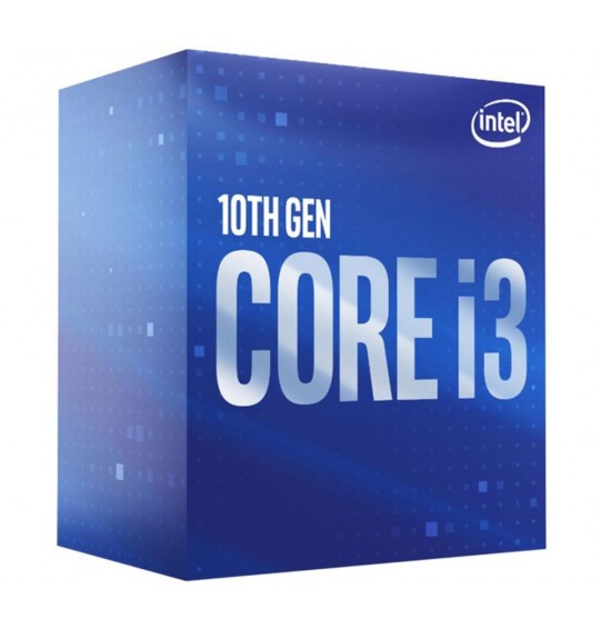 CPU | INTEL | Core i3 | i3-10100F | Comet Lake | 3600 MHz | Cores 4 | 6MB | Socket LGA1200 | 65 Watts | BOX | BX8070110100FSRH8U