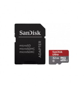 MEMORY MICRO SDHC 32GB UHS-I/SDSQUNR-032G-GN3MA SANDISK