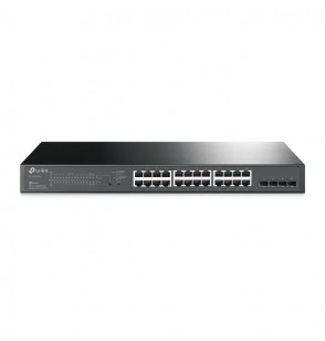 Switch | TP-LINK | TL-SG2428P | Type L2+ | 24x10Base-T / 100Base-TX / 1000Base-T | 4xSFP | PoE+ ports 24 | 250 Watts | TL-SG2428P