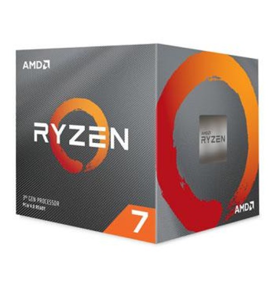 CPU | AMD | Ryzen 7 | 3700X | 3600 MHz | Cores 8 | 32MB | Socket SAM4 | 65 Watts | BOX | 100-100000071BOX