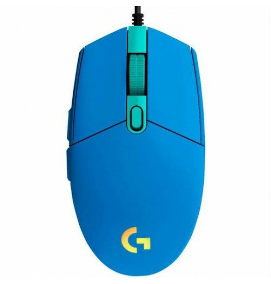 MOUSE USB OPTICAL G102 LIGHTSY/BLUE 910-005801 LOGITECH