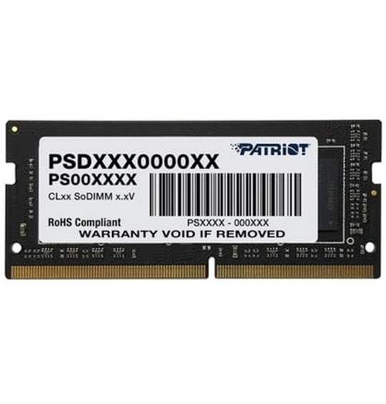 NB MEMORY 8GB PC25600 DDR4/PSD48G320081S PATRIOT