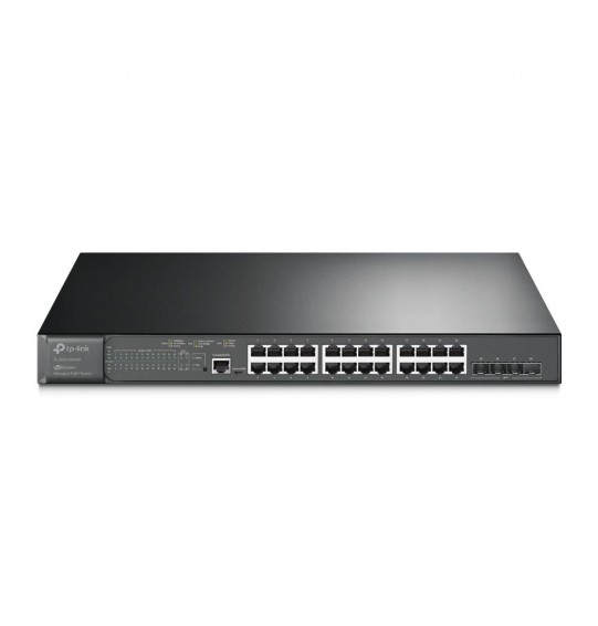 Switch | TP-LINK | TL-SG3428XMP | Type L2+ | Rack | 4xSFP+ | 1xConsole | 1 | PoE+ ports 24 | 384 Watts | TL-SG3428XMP