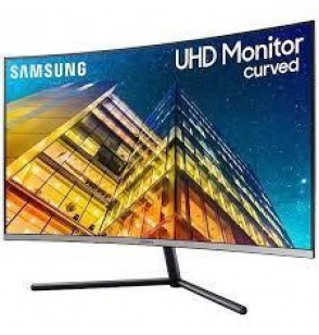 LCD Monitor | SAMSUNG | UR59C | 31.5" | Business/4K/Curved | Panel VA | 3840x2160 | 16:9 | 60Hz | 4 ms | Tilt | Colour Blue / Grey | LU32R590CWRXEN