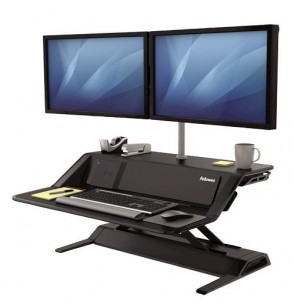 PC ACC SIT-STAND WORKSTATION/BLACK 8081001 FELLOWES