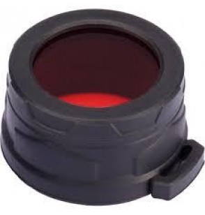 FLASHLIGHT ACC FILTER RED/MH25/EA4/P25 NFR40 NITECORE