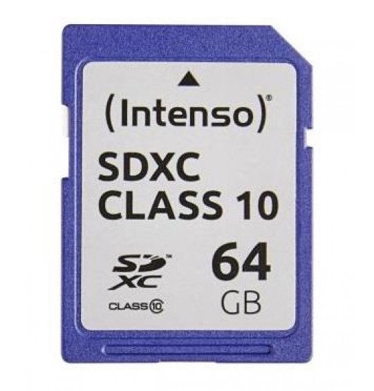 MEMORY SDXC 64GB C10/3411490 INTENSO