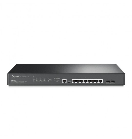 Switch | TP-LINK | TL-SG3210XHP-M2 | Type L2+ | Rack | 2xSFP+ | 1xConsole | 1 | PoE+ ports 8 | TL-SG3210XHP-M2