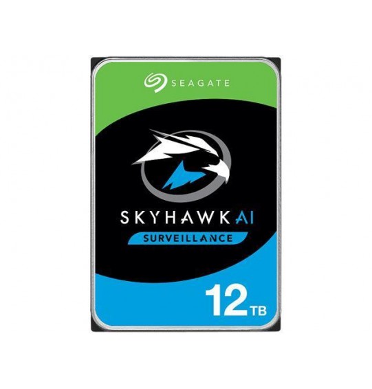 HDD | SEAGATE | SkyHawk | 12TB | SATA 3.0 | 256 MB | 7200 rpm | 3,5" | ST12000VE001