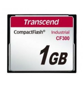 MEMORY COMPACT FLASH 1GB/SLC TS1GCF300 TRANSCEND