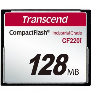 MEMORY COMPACT FLASH 128MB/SLC TS128MCF220I TRANSCEND