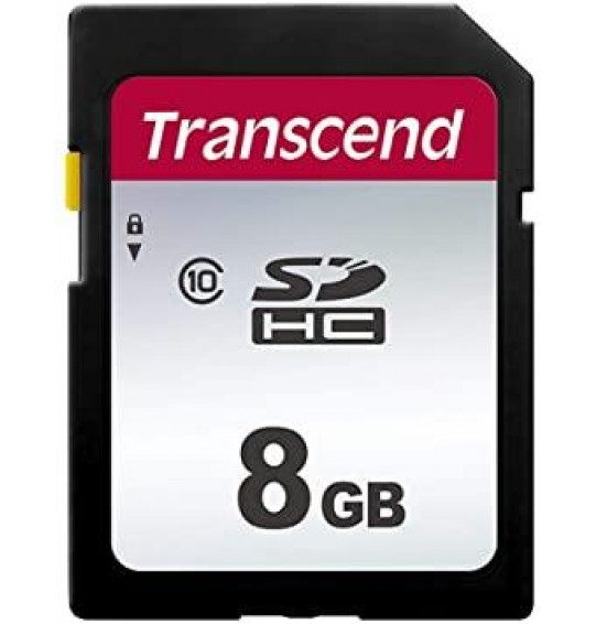 MEMORY SDHC 8GB C10/TS8GSDC300S TRANSCEND