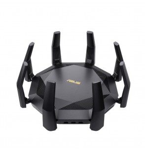 Wireless Router | ASUS | 6000 Mbps | Mesh | Wi-Fi 6 | USB 3.1 | 9x10/100/1000M | 1x10GbE | 1xSPF+ | Number of antennas 8 | RT-AX89X