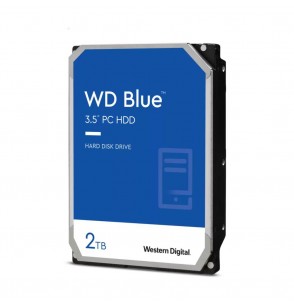 HDD | WESTERN DIGITAL | Blue | 2TB | SATA 3.0 | 256 MB | 7200 rpm | 3,5" | WD20EZBX