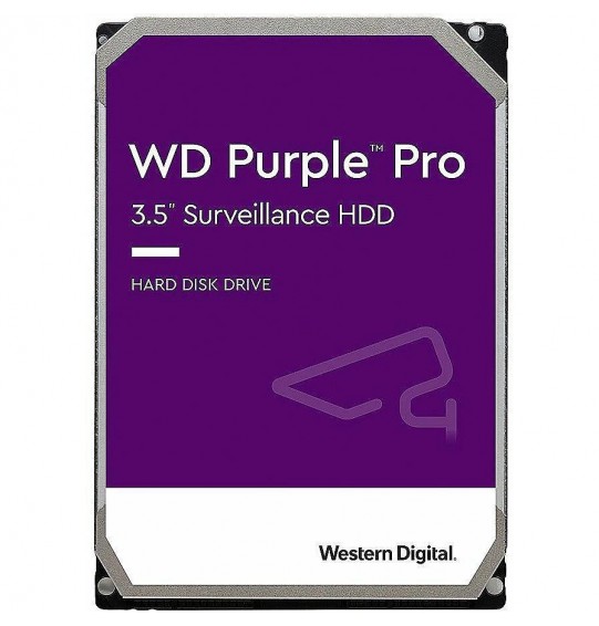 HDD | WESTERN DIGITAL | Purple | 12TB | 256 MB | 7200 rpm | 3,5" | WD121PURP