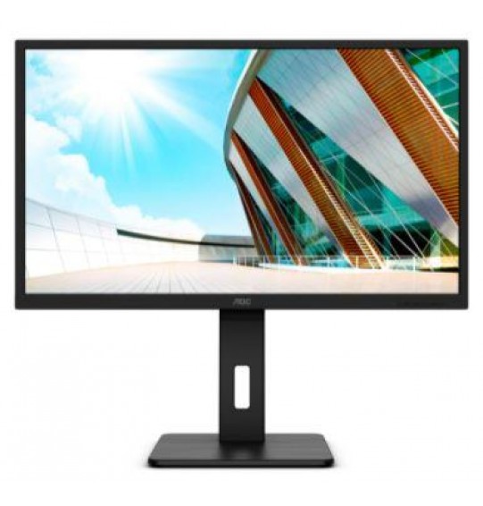 LCD Monitor | AOC | Q32P2 | 31.5" | Business | Panel IPS | 2560x1440 | 16:9 | 75Hz | Matte | 4 ms | Speakers | Swivel | Pivot | Height adjustable | Tilt | Colour Black | Q32P2