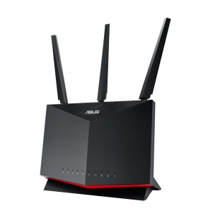 Wireless Router | ASUS | Wireless Router | 5700 Mbps | Wi-Fi 6 | USB 2.0 | USB 3.1 | 1 WAN | 4x10/100/1000M | Number of antennas 4 | RT-AX86S