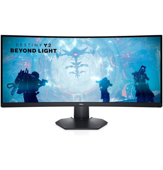 LCD Monitor | DELL | S3422DWG | 34" | Gaming/Curved/21 : 9 | Panel VA | 3440x1440 | 21:9 | 2 ms | Height adjustable | Tilt | 210-AZZE