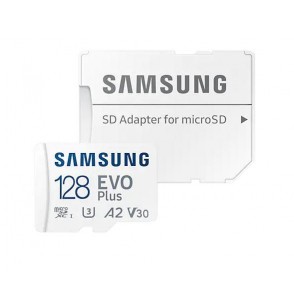 MEMORY MICRO SDXC EVO+ 128GB/V30 W/A MB-MC128KA/EU SAMSUNG