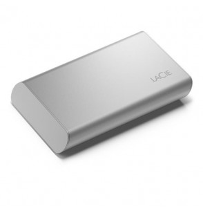 External SSD | LACIE | 500GB | USB-C | Write speed 1000 MBytes/sec | Read speed 1050 MBytes/sec | STKS500400