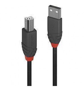 CABLE USB2 A-B 3M/ANTHRA 36674 LINDY