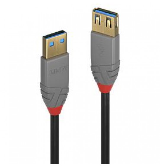 CABLE USB3.2 TYPE A 0.5M/ANTHRA 36760 LINDY