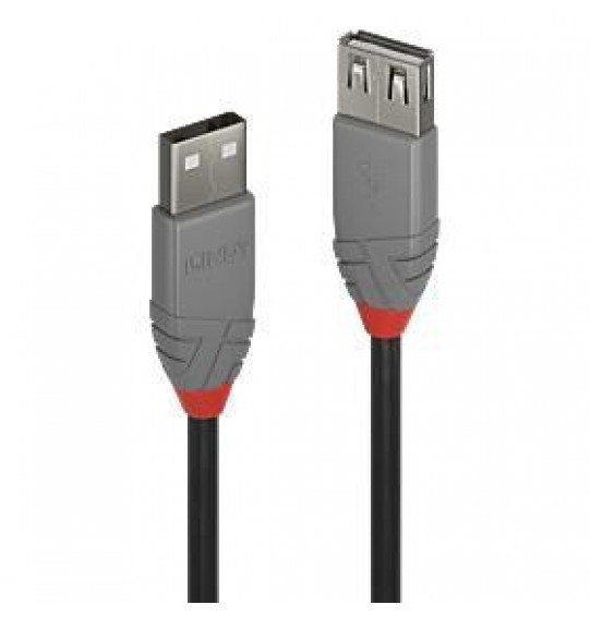 CABLE USB2 TYPE A 0.5M/ANTHRA 36701 LINDY