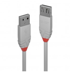 CABLE USB2 TYPE A 0.2M/ANTHRA 36710 LINDY