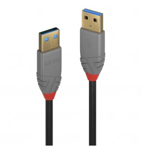 CABLE USB3.2 TYPE A 0.5M/ANTHRA 36750 LINDY
