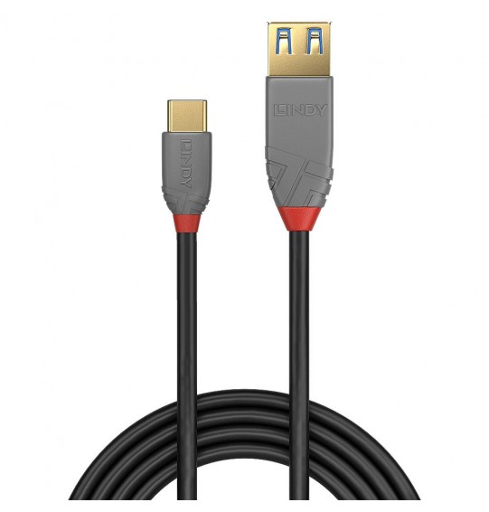 CABLE USB3.2 C-A 0.15M/ANTHRA 36895 LINDY