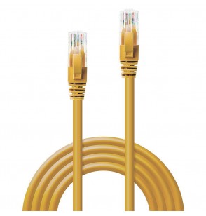 CABLE CAT6 U/UTP 3M/YELLOW 48064 LINDY