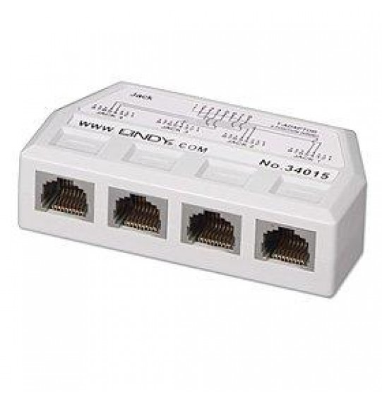 I/O UTP/RJ45 PORT MULTIPLIER/4PORT 34015 LINDY