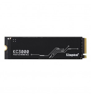 SSD | KINGSTON | KC3000 | 4TB | M.2 | PCIE | NVMe | 3D TLC | Write speed 7000 MBytes/sec | Read speed 7000 MBytes/sec | 3.5mm | MTBF 1800000 hours | SKC3000D/4096G