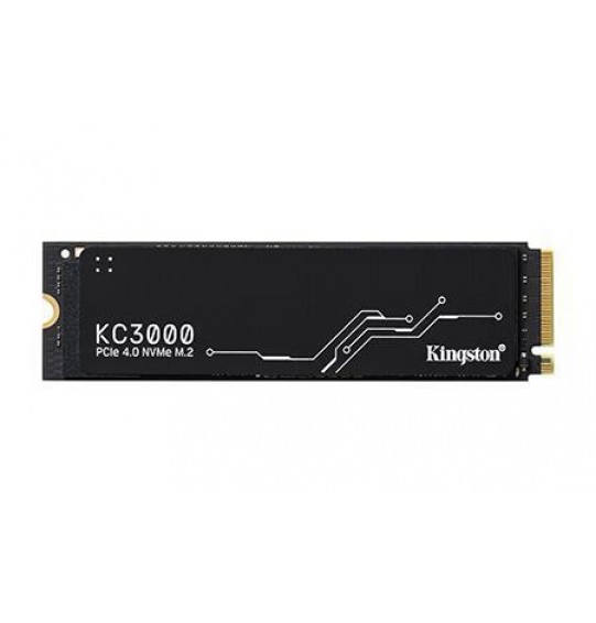 SSD | KINGSTON | KC3000 | 2TB | M.2 | NVMe | 3D TLC | Write speed 7000 MBytes/sec | Read speed 7000 MBytes/sec | MTBF 1800000 hours | SKC3000D/2048G