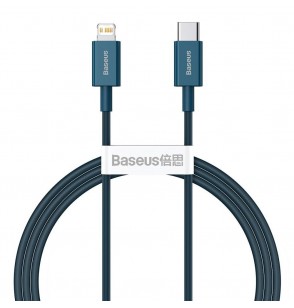 CABLE LIGHTNING TO USB-C 1M/BLUE CATLYS-A03 BASEUS