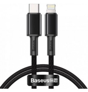 CABLE LIGHTNING TO USB-C 1M/BLACK CATLGD-01 BASEUS