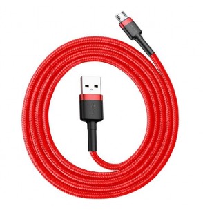 CABLE MICROUSB TO USB 1M/RED CAMKLF-B09 BASEUS