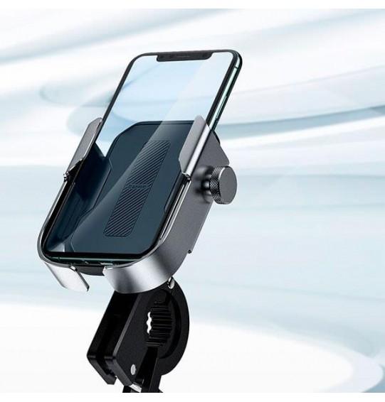 MOBILE HOLDER BIKE/SILVER SUKJA-0S BASEUS