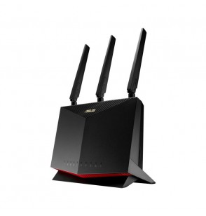 Wireless Router | ASUS | Wireless Router | 2600 Mbps | Wi-Fi 5 | USB 2.0 | 1 WAN | 4x10/100/1000M | Number of antennas 4 | 4G-AC86U